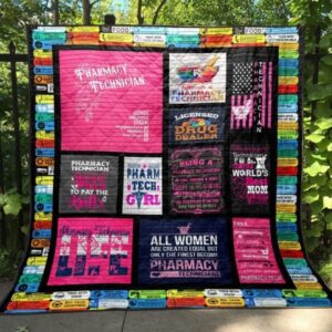 Pharm Tech Girl Quilt Blanket Hn57 Aw  Quilt